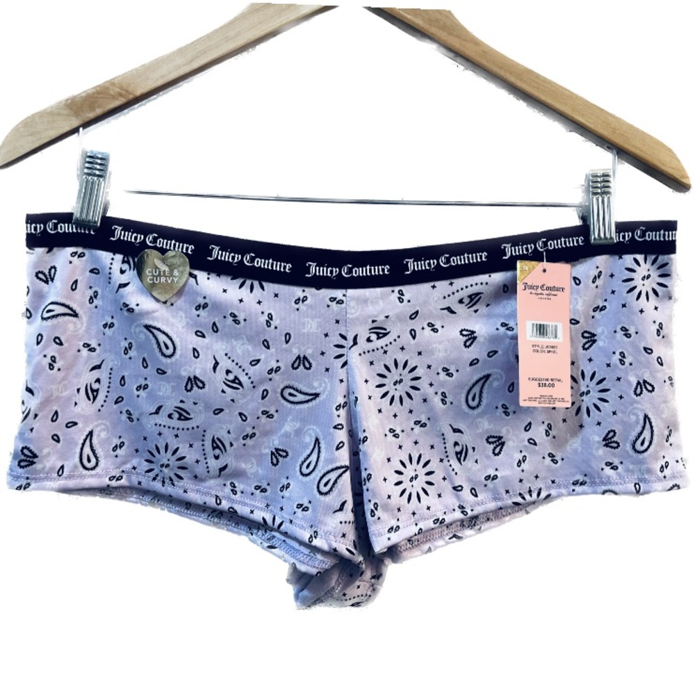 Juicy Couture Hipster, Panty, Underwear, Intimates NWT size 1X